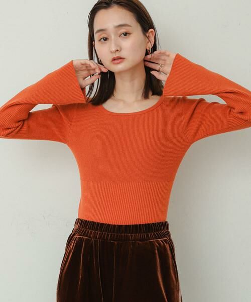 SENSE OF PLACE by URBAN RESEARCH / センスオブプレイス バイ アーバンリサーチ ニット・セーター | 『WEB/一部店舗限定カラー』2WAYストレッチラウンドネックセーター | 詳細6