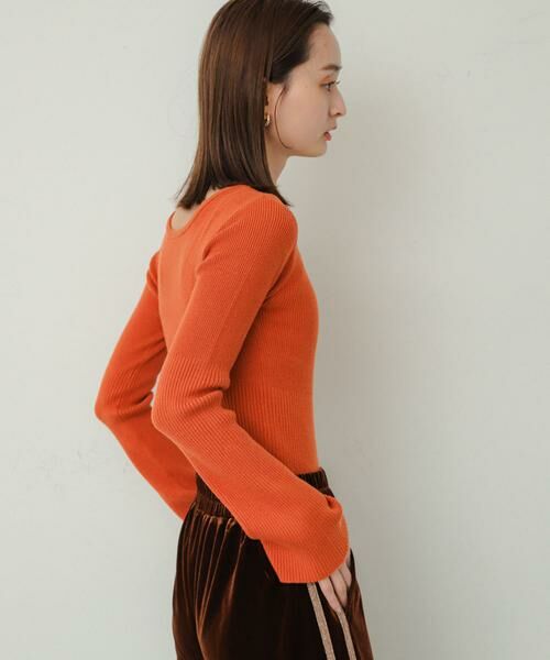 SENSE OF PLACE by URBAN RESEARCH / センスオブプレイス バイ アーバンリサーチ ニット・セーター | 『WEB/一部店舗限定カラー』2WAYストレッチラウンドネックセーター | 詳細7