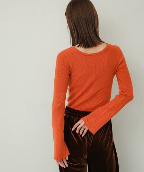 SENSE OF PLACE by URBAN RESEARCH / センスオブプレイス バイ アーバンリサーチ ニット・セーター | 『WEB/一部店舗限定カラー』2WAYストレッチラウンドネックセーター | 詳細8