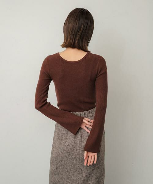 SENSE OF PLACE by URBAN RESEARCH / センスオブプレイス バイ アーバンリサーチ ニット・セーター | 『WEB/一部店舗限定カラー』2WAYストレッチラウンドネックセーター | 詳細15