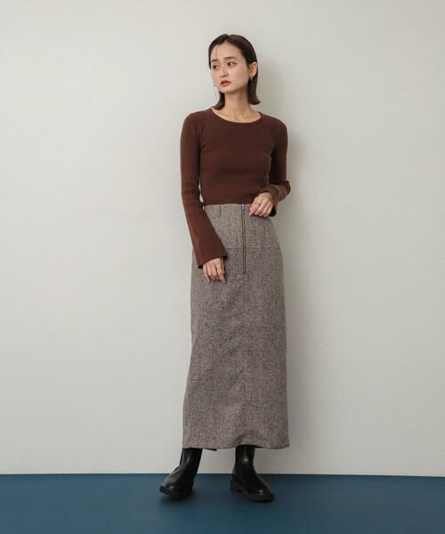 SENSE OF PLACE by URBAN RESEARCH / センスオブプレイス バイ アーバンリサーチ ニット・セーター | 『WEB/一部店舗限定カラー』2WAYストレッチラウンドネックセーター | 詳細16