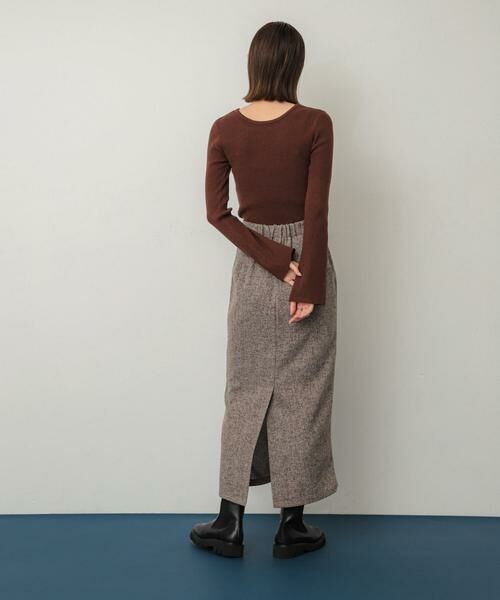 SENSE OF PLACE by URBAN RESEARCH / センスオブプレイス バイ アーバンリサーチ ニット・セーター | 『WEB/一部店舗限定カラー』2WAYストレッチラウンドネックセーター | 詳細17