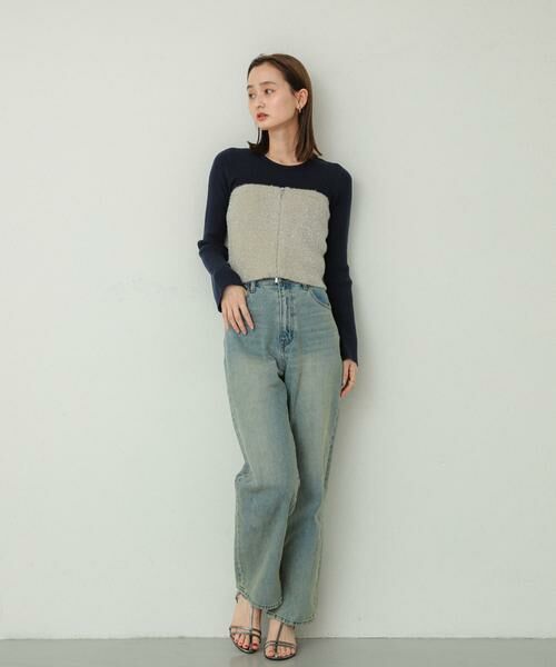 SENSE OF PLACE by URBAN RESEARCH / センスオブプレイス バイ アーバンリサーチ ニット・セーター | 『WEB/一部店舗限定カラー』2WAYストレッチラウンドネックセーター | 詳細22