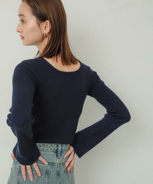 SENSE OF PLACE by URBAN RESEARCH / センスオブプレイス バイ アーバンリサーチ ニット・セーター | 『WEB/一部店舗限定カラー』2WAYストレッチラウンドネックセーター | 詳細25
