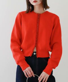 SENSE OF PLACE by URBAN RESEARCH / センスオブプレイス バイ アーバンリサーチ カーディガン・ボレロ | フロントホックストレッチカーディガン