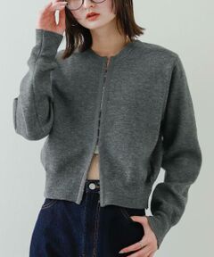 SENSE OF PLACE by URBAN RESEARCH / センスオブプレイス バイ アーバンリサーチ カーディガン・ボレロ | フロントホックストレッチカーディガン