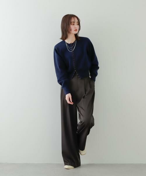SENSE OF PLACE by URBAN RESEARCH / センスオブプレイス バイ アーバンリサーチ カーディガン・ボレロ | フロントホックストレッチカーディガン | 詳細19