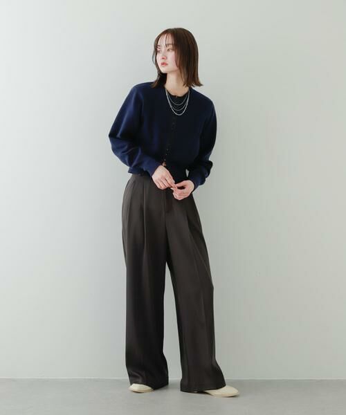 SENSE OF PLACE by URBAN RESEARCH / センスオブプレイス バイ アーバンリサーチ カーディガン・ボレロ | フロントホックストレッチカーディガン | 詳細20