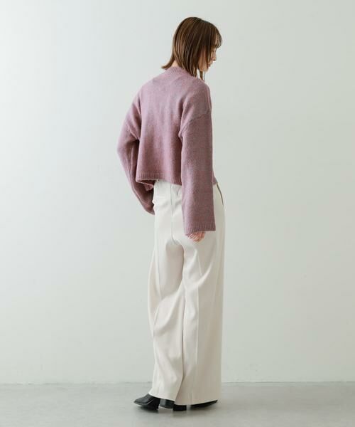 SENSE OF PLACE by URBAN RESEARCH / センスオブプレイス バイ アーバンリサーチ ニット・セーター | 『別注』さらさ×SENSE OF PLACE　チョーカーニットカーディガン | 詳細21