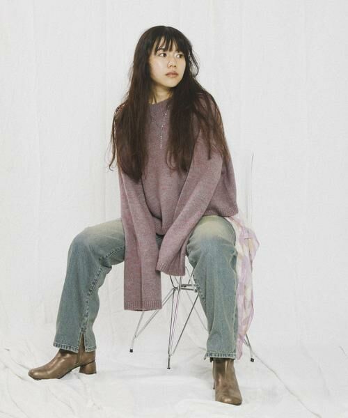 SENSE OF PLACE by URBAN RESEARCH / センスオブプレイス バイ アーバンリサーチ ニット・セーター | 『別注』さらさ×SENSE OF PLACE　チョーカーニットカーディガン | 詳細22