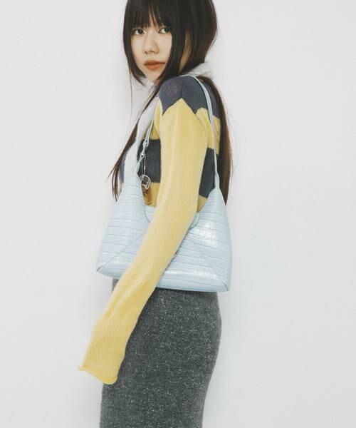 SENSE OF PLACE by URBAN RESEARCH / センスオブプレイス バイ アーバンリサーチ ニット・セーター | 『別注』さらさ×SENSE OF PLACE　モヘアライクワイドボーダーセーター | 詳細10