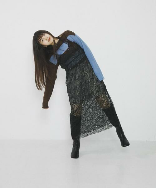 SENSE OF PLACE by URBAN RESEARCH / センスオブプレイス バイ アーバンリサーチ ニット・セーター | 『別注』さらさ×SENSE OF PLACE　モヘアライクワイドボーダーセーター | 詳細28