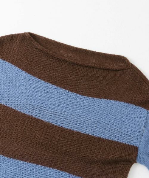 SENSE OF PLACE by URBAN RESEARCH / センスオブプレイス バイ アーバンリサーチ ニット・セーター | 『別注』さらさ×SENSE OF PLACE　モヘアライクワイドボーダーセーター | 詳細30