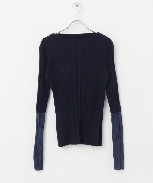 SENSE OF PLACE by URBAN RESEARCH / センスオブプレイス バイ アーバンリサーチ ニット・セーター | ボートネックシアースリーブリブセーター | 詳細16