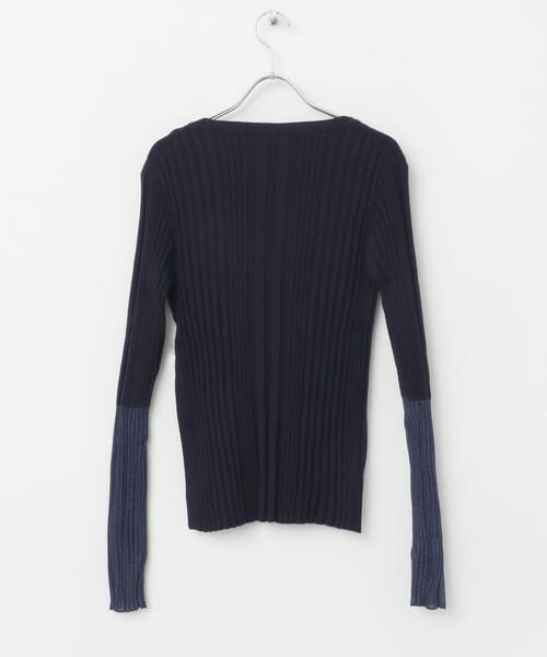 SENSE OF PLACE by URBAN RESEARCH / センスオブプレイス バイ アーバンリサーチ ニット・セーター | ボートネックシアースリーブリブセーター | 詳細18