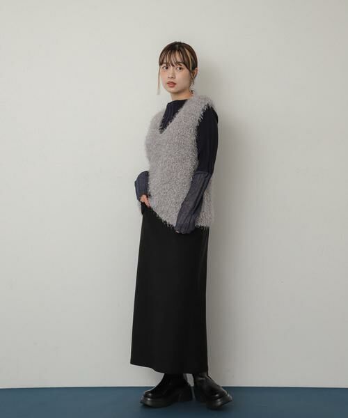 SENSE OF PLACE by URBAN RESEARCH / センスオブプレイス バイ アーバンリサーチ ニット・セーター | ボートネックシアースリーブリブセーター | 詳細10