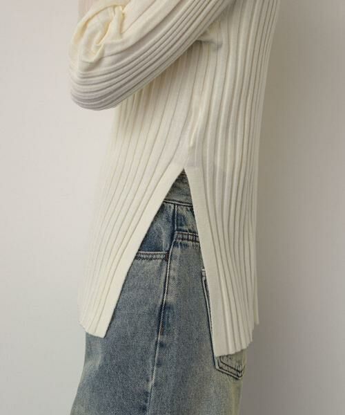 SENSE OF PLACE by URBAN RESEARCH / センスオブプレイス バイ アーバンリサーチ ニット・セーター | ボートネックシアースリーブリブセーター | 詳細30