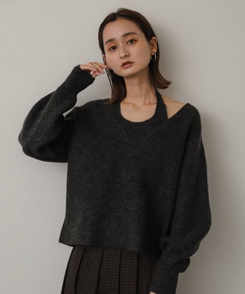 SENSE OF PLACE by URBAN RESEARCH / センスオブプレイス バイ アーバンリサーチ ニット・セーター | ホルターネックアンサンブルセーター | 詳細27