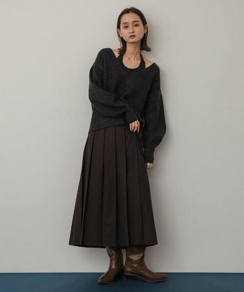 SENSE OF PLACE by URBAN RESEARCH / センスオブプレイス バイ アーバンリサーチ ニット・セーター | ホルターネックアンサンブルセーター | 詳細30