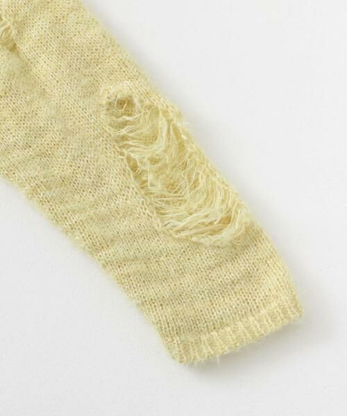 SENSE OF PLACE by URBAN RESEARCH / センスオブプレイス バイ アーバンリサーチ ニット・セーター | ルーズダメージセーター | 詳細10