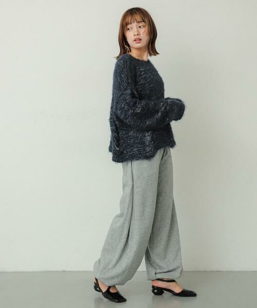 SENSE OF PLACE by URBAN RESEARCH / センスオブプレイス バイ アーバンリサーチ ニット・セーター | ルーズダメージセーター | 詳細16