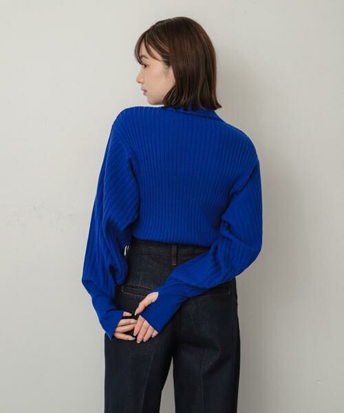 SENSE OF PLACE by URBAN RESEARCH / センスオブプレイス バイ アーバンリサーチ ニット・セーター | マトンスリーブセーター | 詳細2