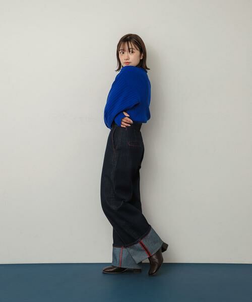 SENSE OF PLACE by URBAN RESEARCH / センスオブプレイス バイ アーバンリサーチ ニット・セーター | マトンスリーブセーター | 詳細3