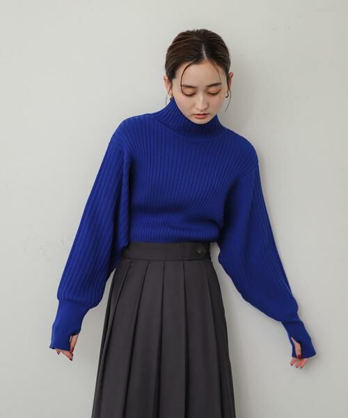 SENSE OF PLACE by URBAN RESEARCH / センスオブプレイス バイ アーバンリサーチ ニット・セーター | マトンスリーブセーター | 詳細7