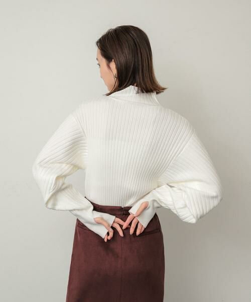 SENSE OF PLACE by URBAN RESEARCH / センスオブプレイス バイ アーバンリサーチ ニット・セーター | マトンスリーブセーター | 詳細18