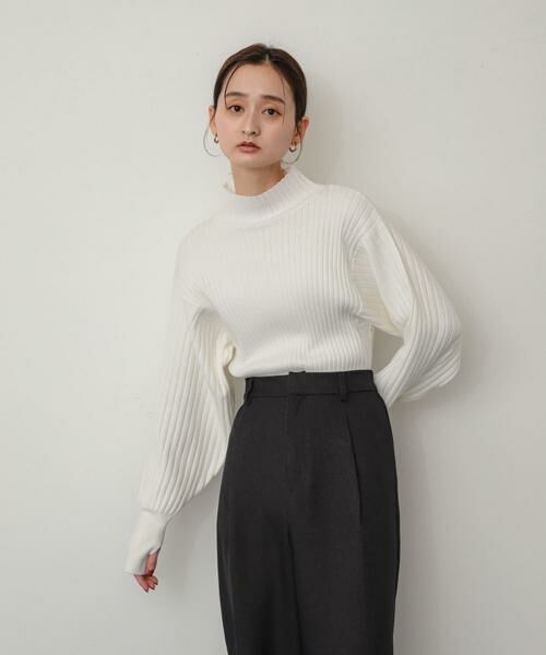 SENSE OF PLACE by URBAN RESEARCH / センスオブプレイス バイ アーバンリサーチ ニット・セーター | マトンスリーブセーター | 詳細21