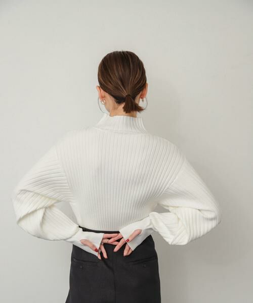 SENSE OF PLACE by URBAN RESEARCH / センスオブプレイス バイ アーバンリサーチ ニット・セーター | マトンスリーブセーター | 詳細22