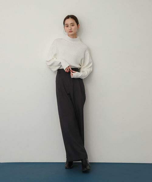 SENSE OF PLACE by URBAN RESEARCH / センスオブプレイス バイ アーバンリサーチ ニット・セーター | マトンスリーブセーター | 詳細23
