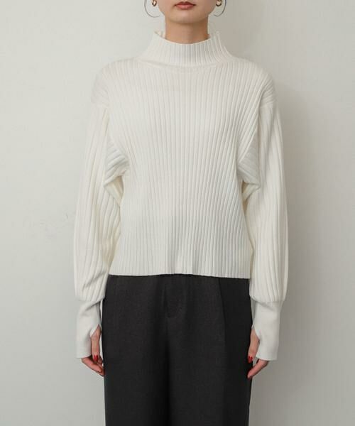 SENSE OF PLACE by URBAN RESEARCH / センスオブプレイス バイ アーバンリサーチ ニット・セーター | マトンスリーブセーター | 詳細24