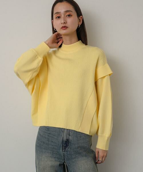 SENSE OF PLACE by URBAN RESEARCH / センスオブプレイス バイ アーバンリサーチ ニット・セーター | ストレッチショルダータックセーター | 詳細2