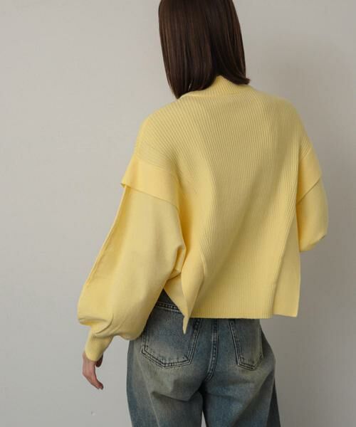 SENSE OF PLACE by URBAN RESEARCH / センスオブプレイス バイ アーバンリサーチ ニット・セーター | ストレッチショルダータックセーター | 詳細3