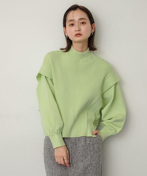 SENSE OF PLACE by URBAN RESEARCH / センスオブプレイス バイ アーバンリサーチ ニット・セーター | ストレッチショルダータックセーター | 詳細8
