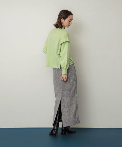 SENSE OF PLACE by URBAN RESEARCH / センスオブプレイス バイ アーバンリサーチ ニット・セーター | ストレッチショルダータックセーター | 詳細10