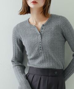 SENSE OF PLACE by URBAN RESEARCH / センスオブプレイス バイ アーバンリサーチ ニット・セーター | 『WEB/一部店舗限定カラー』ヘンリーネックミニケーブルセーター