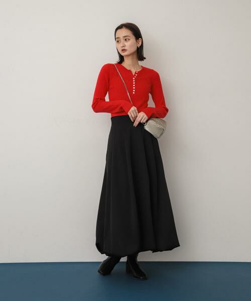 SENSE OF PLACE by URBAN RESEARCH / センスオブプレイス バイ アーバンリサーチ ニット・セーター | 『WEB/一部店舗限定カラー』ヘンリーネックミニケーブルセーター | 詳細10