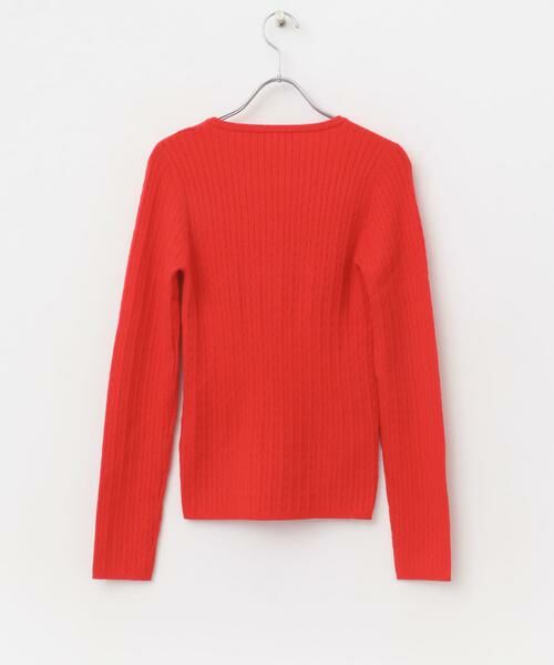 SENSE OF PLACE by URBAN RESEARCH / センスオブプレイス バイ アーバンリサーチ ニット・セーター | 『WEB/一部店舗限定カラー』ヘンリーネックミニケーブルセーター | 詳細13