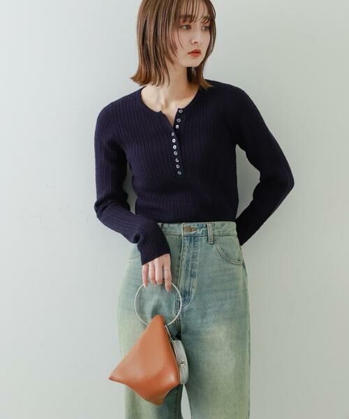 SENSE OF PLACE by URBAN RESEARCH / センスオブプレイス バイ アーバンリサーチ ニット・セーター | 『WEB/一部店舗限定カラー』ヘンリーネックミニケーブルセーター | 詳細20