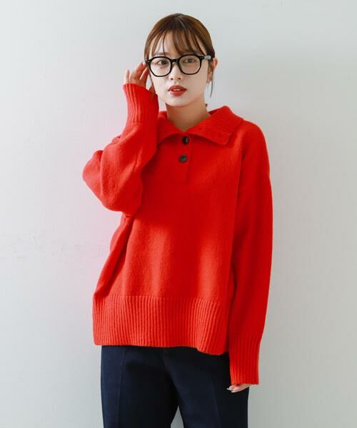 SENSE OF PLACE by URBAN RESEARCH / センスオブプレイス バイ アーバンリサーチ ニット・セーター | 『WEB/一部店舗限定カラー』2WAYタートルネックルーズセーター | 詳細1