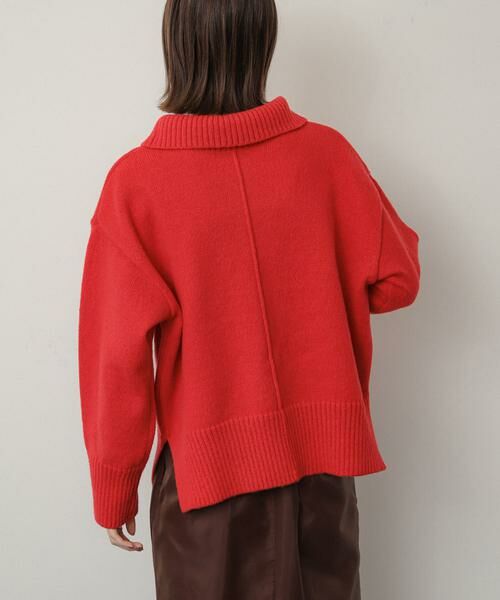 SENSE OF PLACE by URBAN RESEARCH / センスオブプレイス バイ アーバンリサーチ ニット・セーター | 『WEB/一部店舗限定カラー』2WAYタートルネックルーズセーター | 詳細10