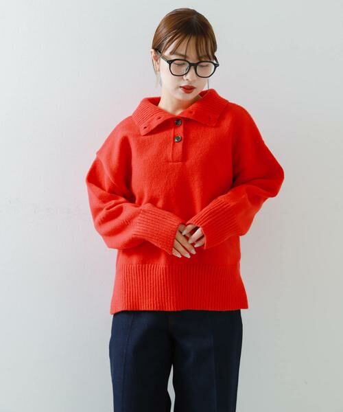 SENSE OF PLACE by URBAN RESEARCH / センスオブプレイス バイ アーバンリサーチ ニット・セーター | 『WEB/一部店舗限定カラー』2WAYタートルネックルーズセーター | 詳細2