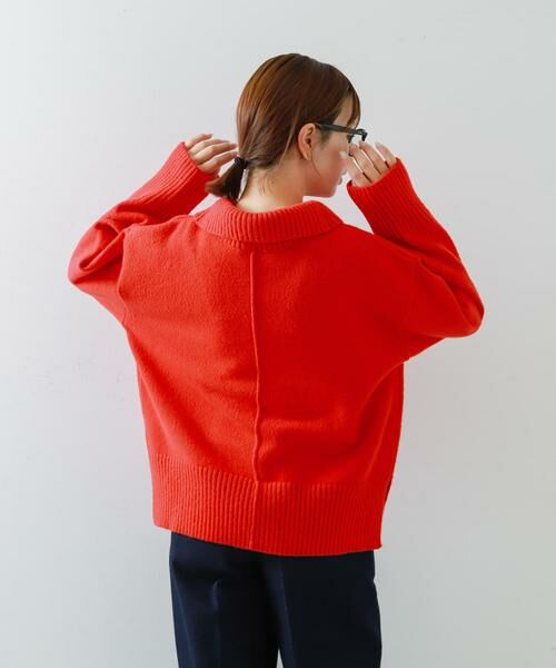 SENSE OF PLACE by URBAN RESEARCH / センスオブプレイス バイ アーバンリサーチ ニット・セーター | 『WEB/一部店舗限定カラー』2WAYタートルネックルーズセーター | 詳細4
