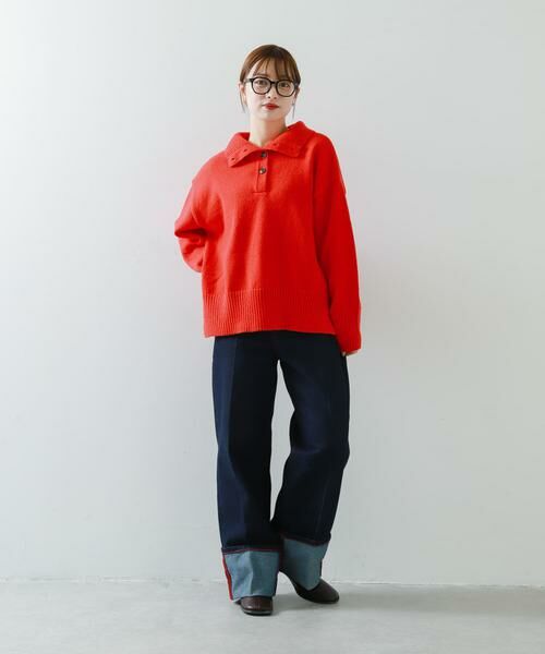 SENSE OF PLACE by URBAN RESEARCH / センスオブプレイス バイ アーバンリサーチ ニット・セーター | 『WEB/一部店舗限定カラー』2WAYタートルネックルーズセーター | 詳細5