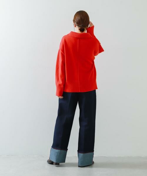 SENSE OF PLACE by URBAN RESEARCH / センスオブプレイス バイ アーバンリサーチ ニット・セーター | 『WEB/一部店舗限定カラー』2WAYタートルネックルーズセーター | 詳細6