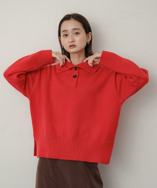 SENSE OF PLACE by URBAN RESEARCH / センスオブプレイス バイ アーバンリサーチ ニット・セーター | 『WEB/一部店舗限定カラー』2WAYタートルネックルーズセーター | 詳細8