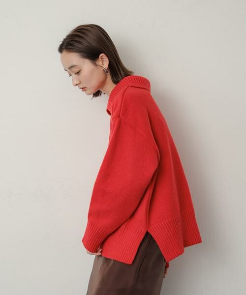 SENSE OF PLACE by URBAN RESEARCH / センスオブプレイス バイ アーバンリサーチ ニット・セーター | 『WEB/一部店舗限定カラー』2WAYタートルネックルーズセーター | 詳細9