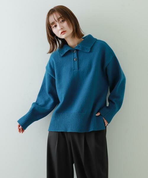 SENSE OF PLACE by URBAN RESEARCH / センスオブプレイス バイ アーバンリサーチ ニット・セーター | 『WEB/一部店舗限定カラー』2WAYタートルネックルーズセーター | 詳細21